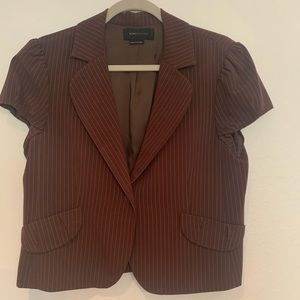 BCBGMAXAZRIA short sleeve blazer